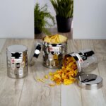 Kitchli Stainless Steel Honeycomb Canister - Image 3