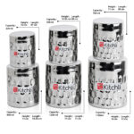 Kitchli Stainless Steel Honeycomb Canister - Image 7