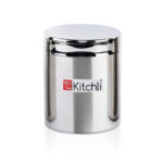 Kitchli Stainless Steel Sober Canister Masala Dabba - Image 2