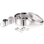 Kitchli Stainless Steel Masala Container 9IN - Image 3