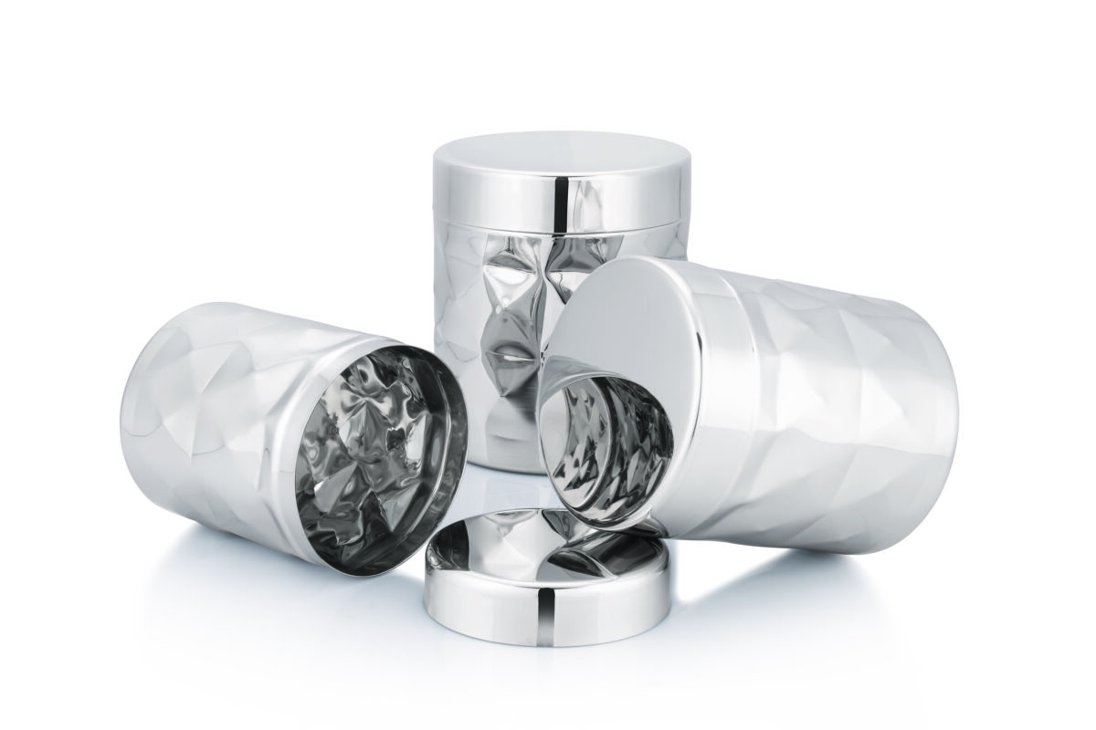 Kitchli Stainless Steel Sober Docomo Plus Vertical Utility Canisters | Ubha Dabba | - Image 4